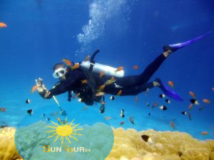 Дайвинг с берега