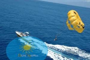 Парасейлинг в Хургаде/парашют