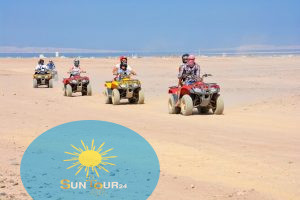 Катание на квадроциклах в Хургаде