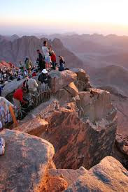 Sunrise on Mount Sinai From Sharm El Sheikh( Mount Moses)