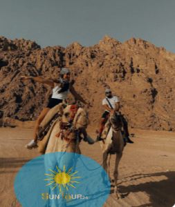Супер Багии, Прогулка на верблюдах, Przejażdżka na wielbłądzie po pustyni w Szarm el-Szejk